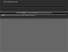 Tablet Screenshot of microshare.com